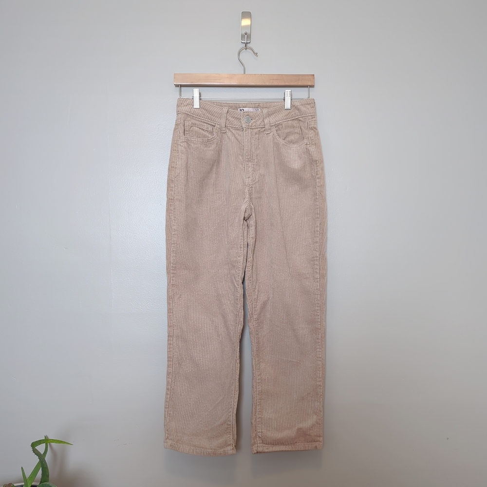SO Cream Trousers Relaxed Fit Full Length